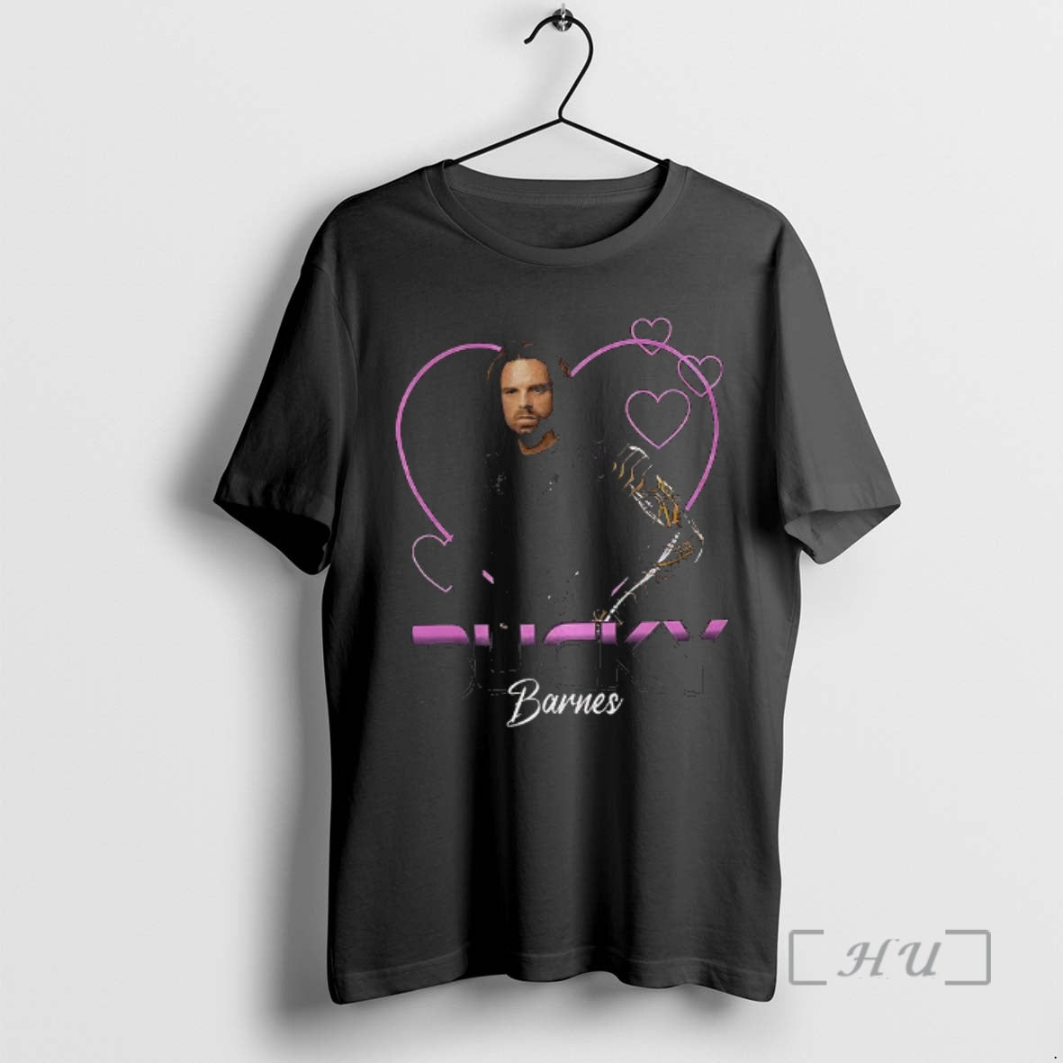 Officials Bucky Barnes Hearts Graphic T-Shirts, Hoodie, Sweatshirt | PopFlextees.com