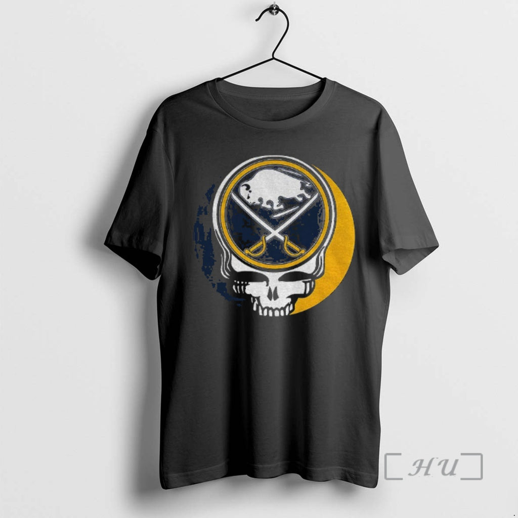 Officials Buffalo Sabres Grateful Dead Steal Your Face Logo T-Shirts, Hoodie, Sweatshirt | PopFlextees.com