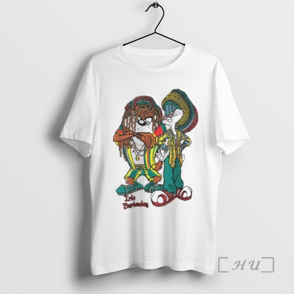 Officials Bugs Bunny And Taz Rasta Vintage 90s T-Shirts, Hoodie, Sweatshirt | PopFlextees.com