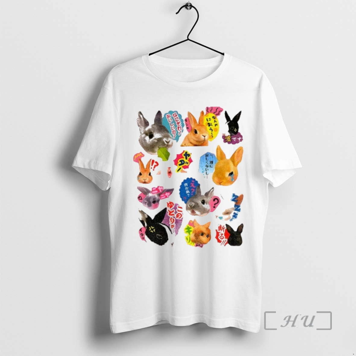 Officials Bunny 90s Harajuku Japanese Graphic T-Shirts, Hoodie, Sweatshirt | PopFlextees.com