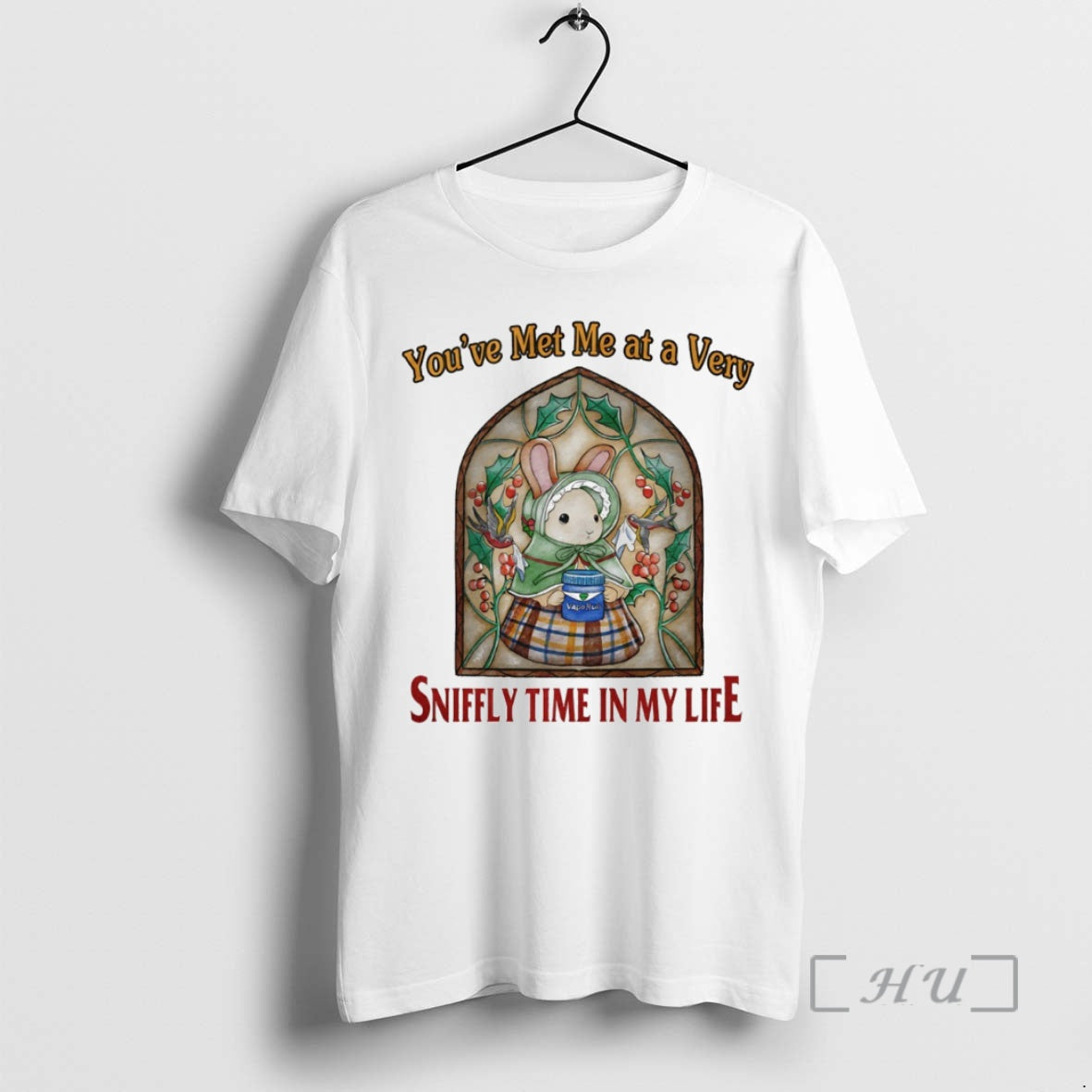 Officials Bunny Youve Met Me At A Very Sniffly Time In My Life Circle Premium T-Shirts, Hoodie, Sweatshirt | PopFlextees.com