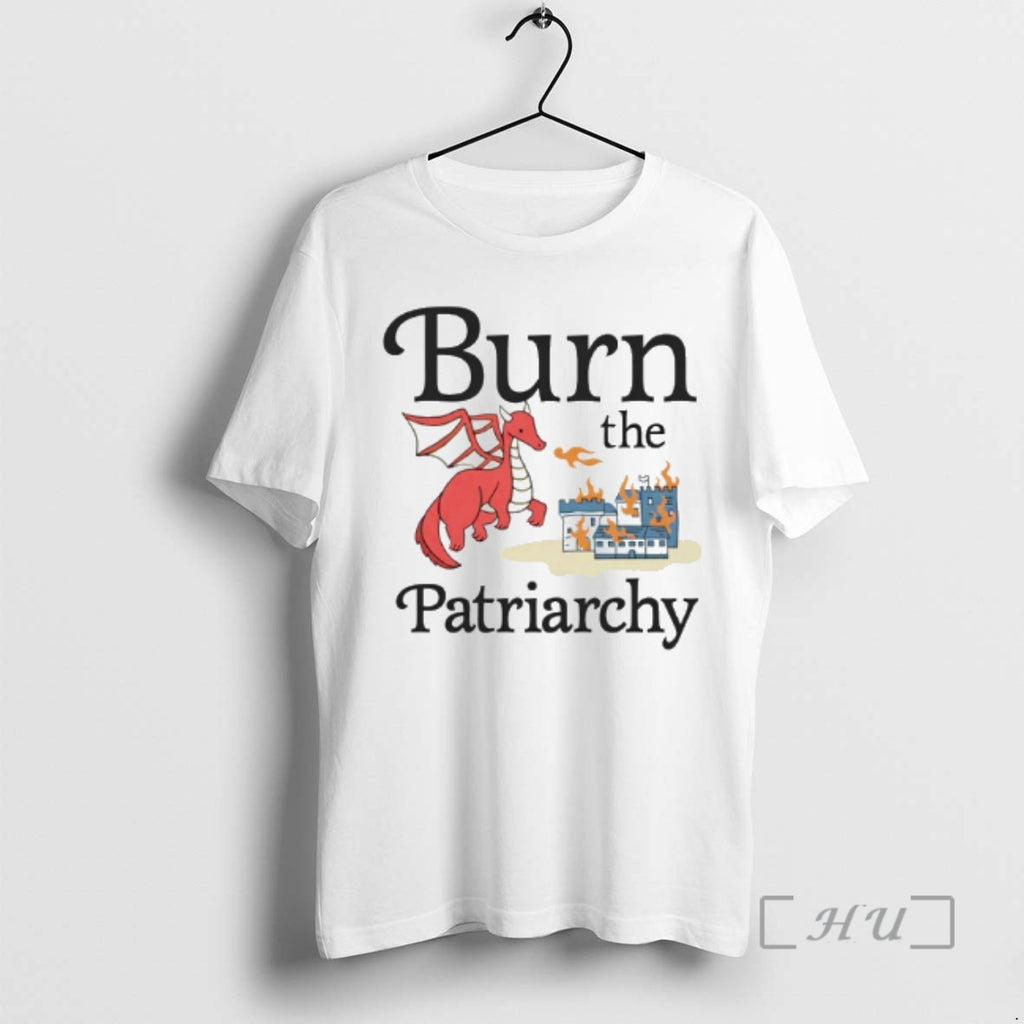 Officials Burn The Patriarchy Dragon T-Shirts, Hoodie, Sweatshirt | PopFlextees.com