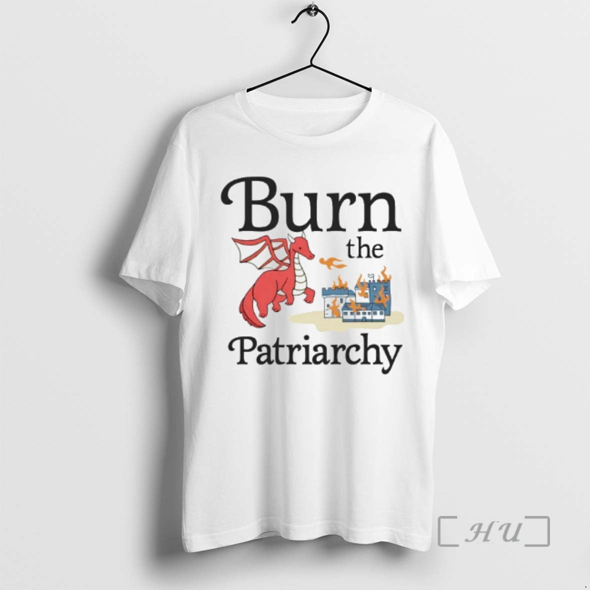 Officials Burn The Patriarchy Dragon T-Shirts, Hoodie, Sweatshirt | PopFlextees.com