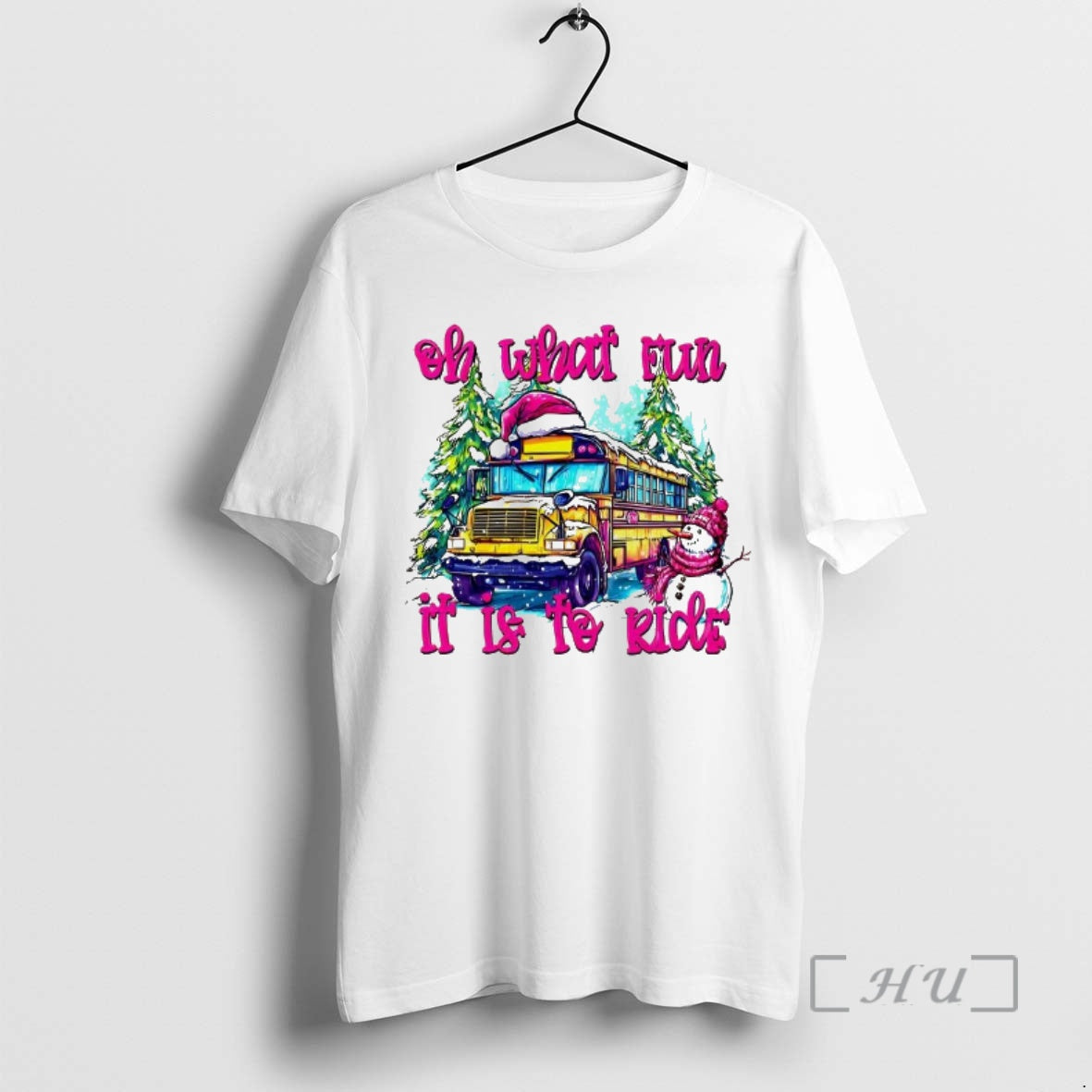 Officials Bus School Oh What Fun It Is To Ride Christmas Premium T Shirts Sweater Hoodie, Sweatshirt | PopFlextees.com