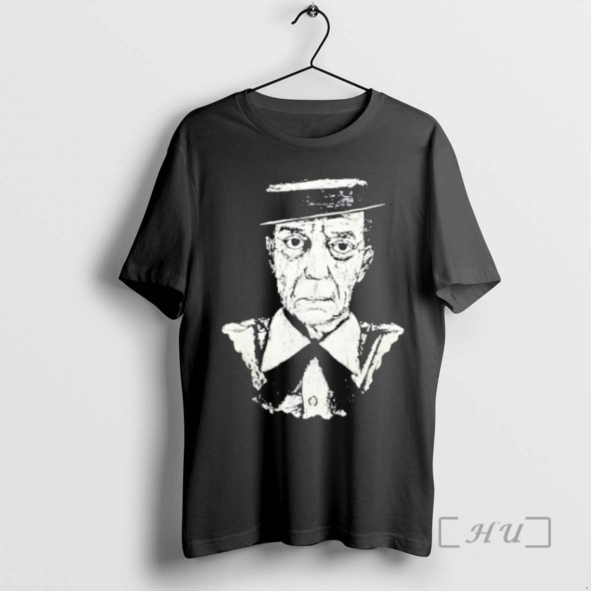 Officials Buster Keaton Portrait Classic Retro Black T-Shirts, Hoodie, Sweatshirt | PopFlextees.com