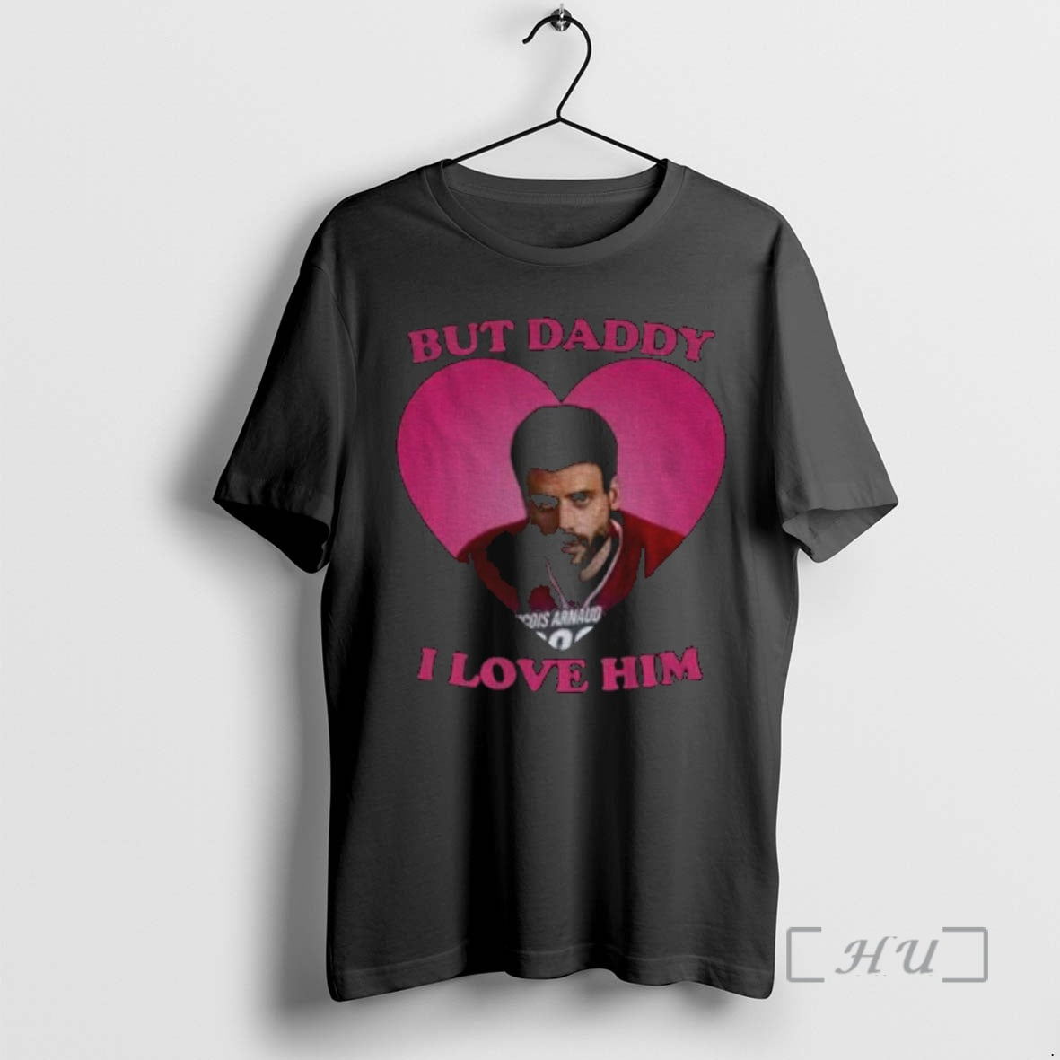Officials But Daddy I Love Him Hunter Heated Tv Pink Heart Premium T Shirts Sweater Hoodie, Sweatshirt | PopFlextees.com