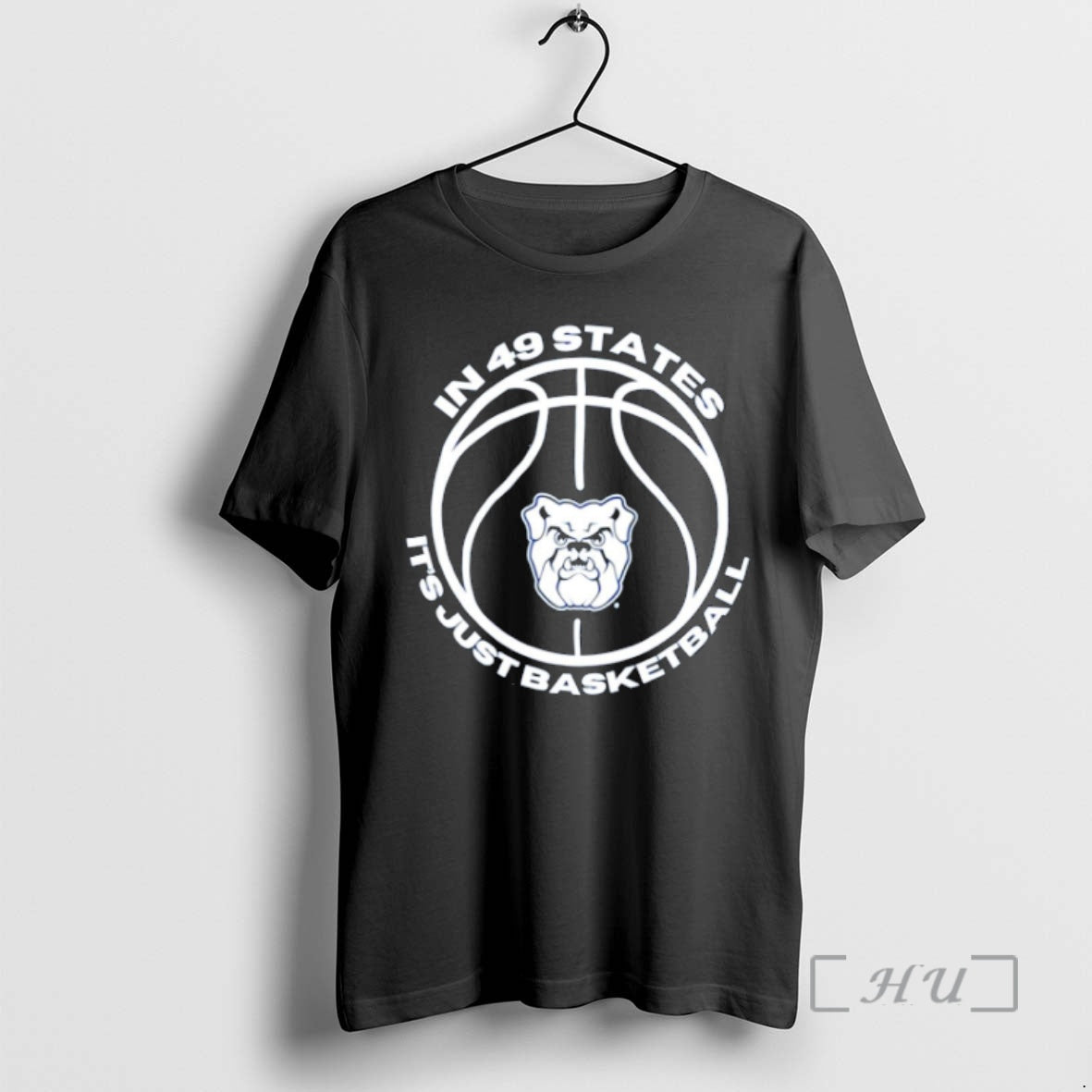 Officials Butler Bulldogs In 49 States Its Just Basketball Black T-Shirts, Hoodie, Sweatshirt | PopFlextees.com