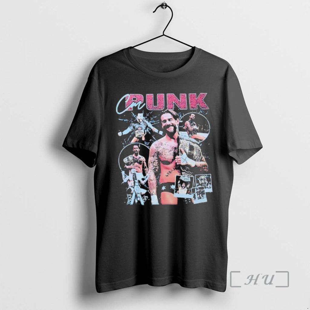 Officials Cm Punk Retro Style Graphic T-Shirts, Hoodie, Sweatshirt | PopFlextees.com
