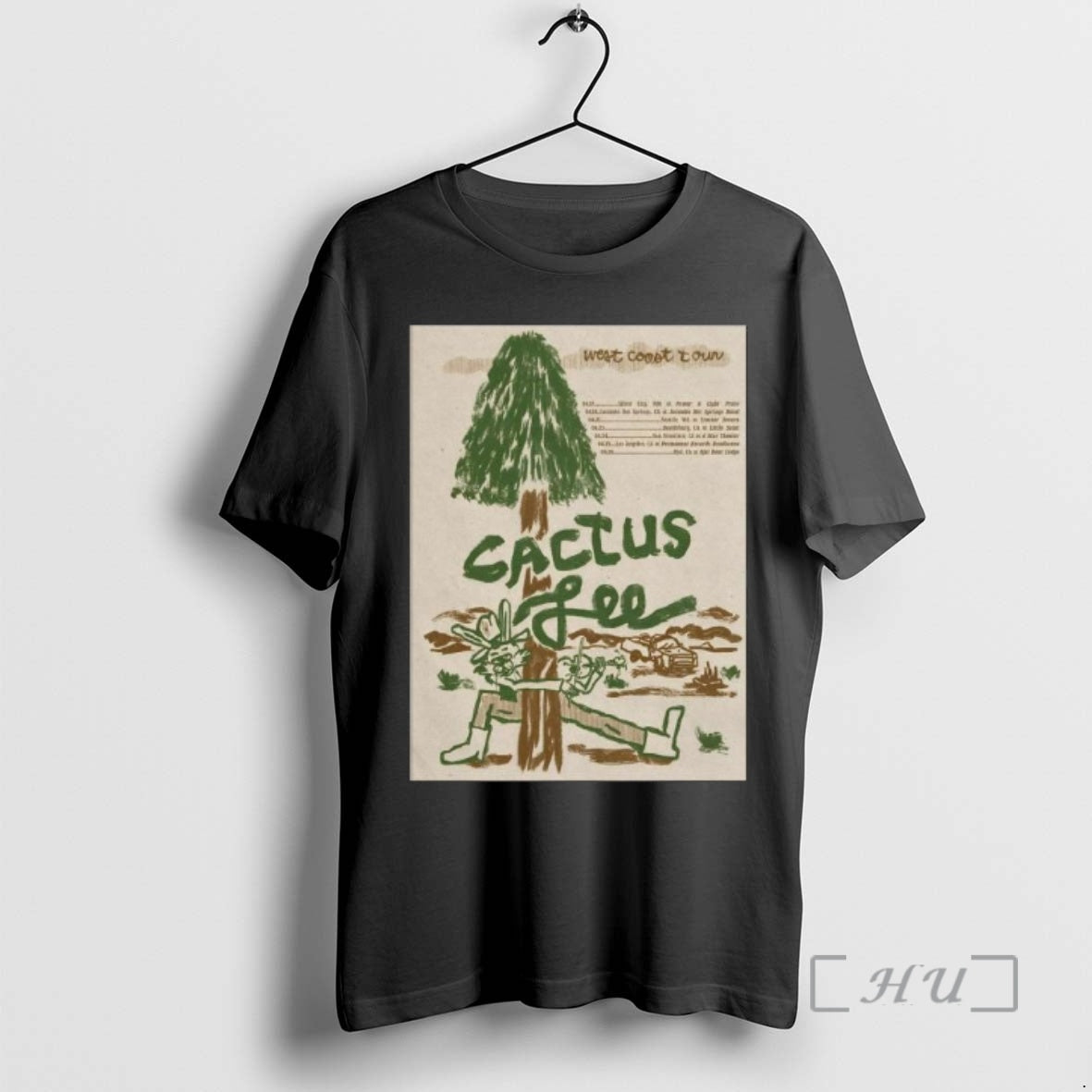 Officials Cactus Lee West Coast Tour 2026 T-Shirts, Hoodie, Sweatshirt | PopFlextees.com