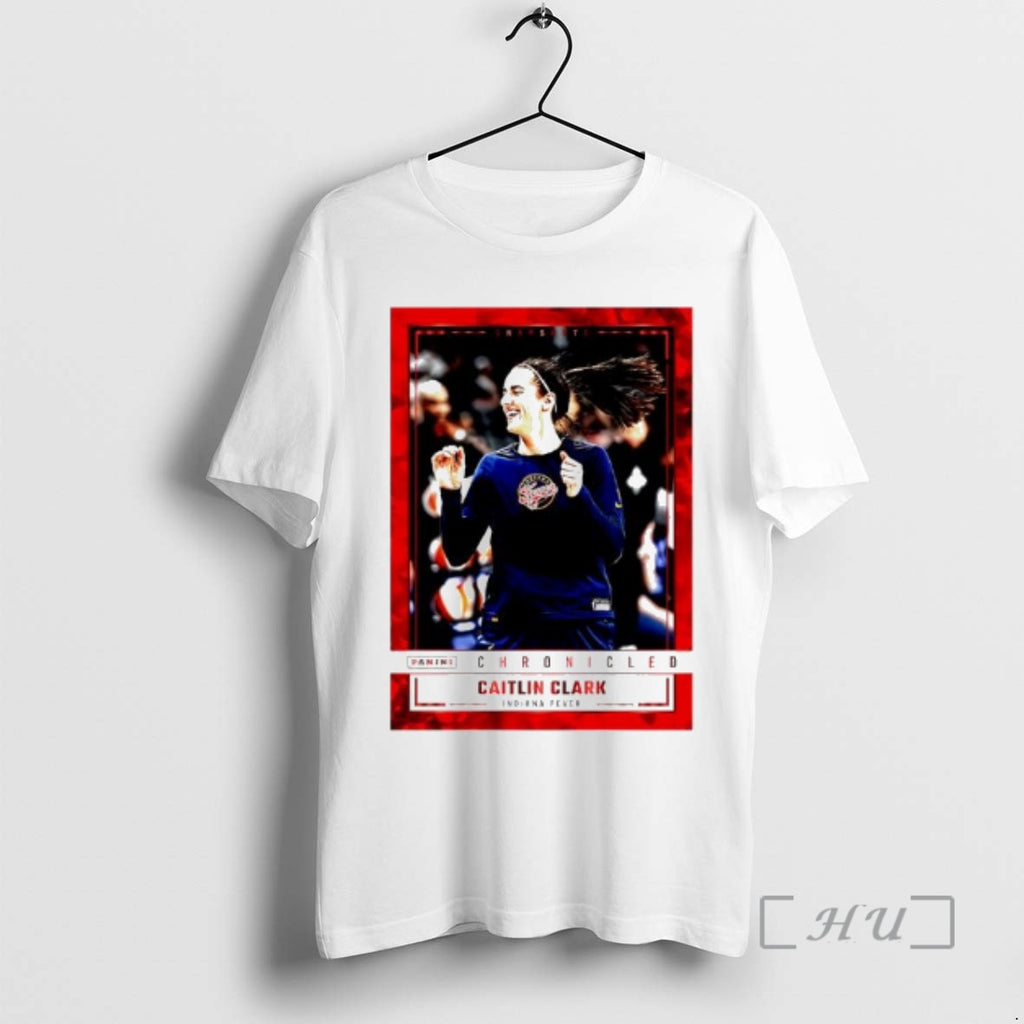 Officials Caitlin Clark Indiana Fever Chronicled Basketball 2025 Panini Card T-Shirts, Hoodie, Sweatshirt | PopFlextees.com