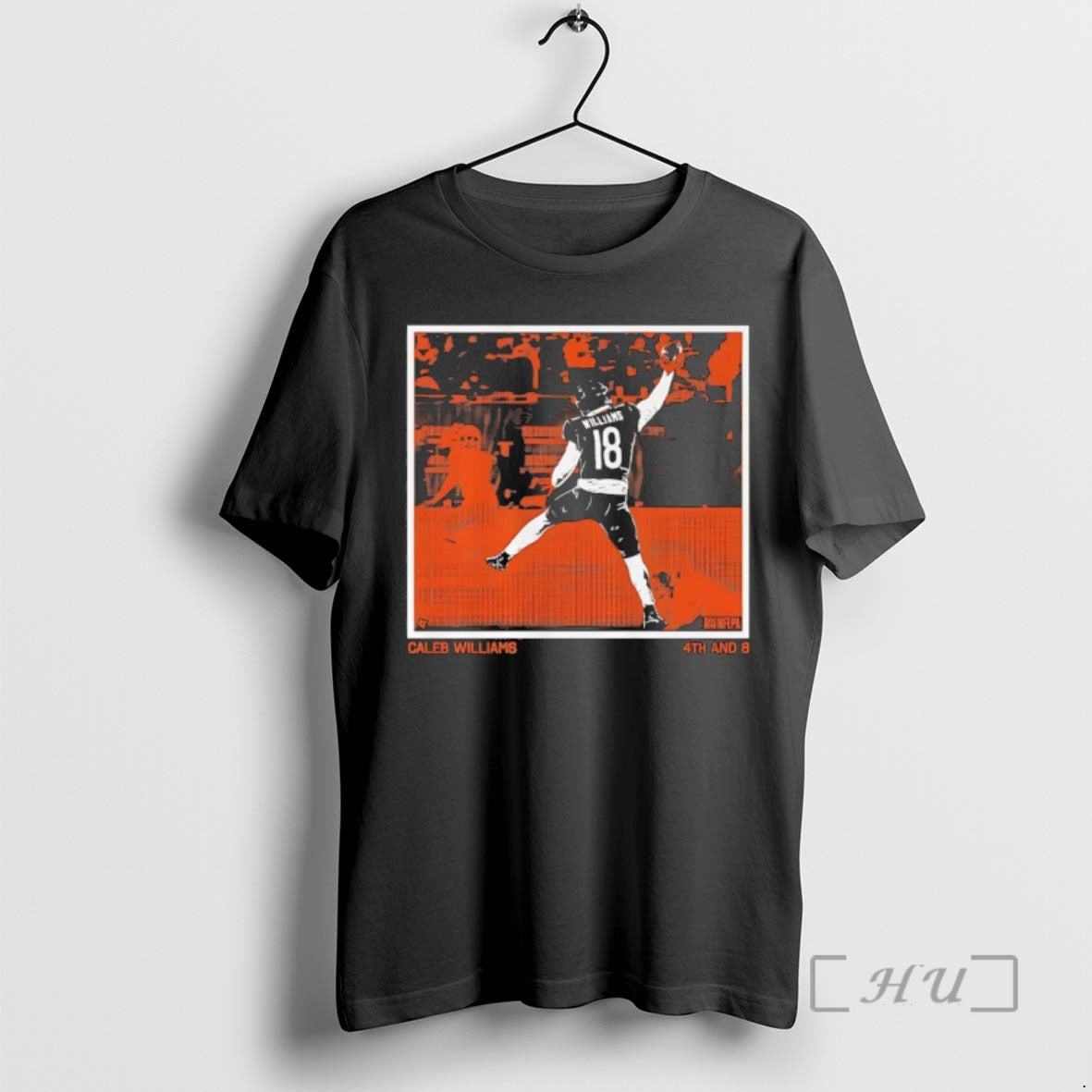 Officials Caleb Williams 4th And 8 Completion To Rome Odunze T-Shirts, Hoodie, Sweatshirt | PopFlextees.com