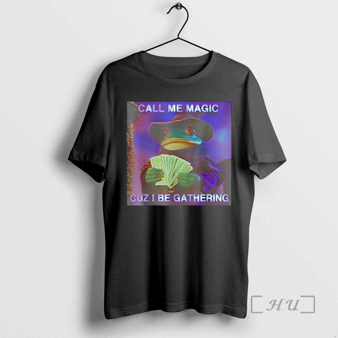 Officials Call Me Magic Cuz I Be Gathering Funny Wizard Frog Meme Premium T Shirts Hoodie, Sweatshirt | PopFlextees.com