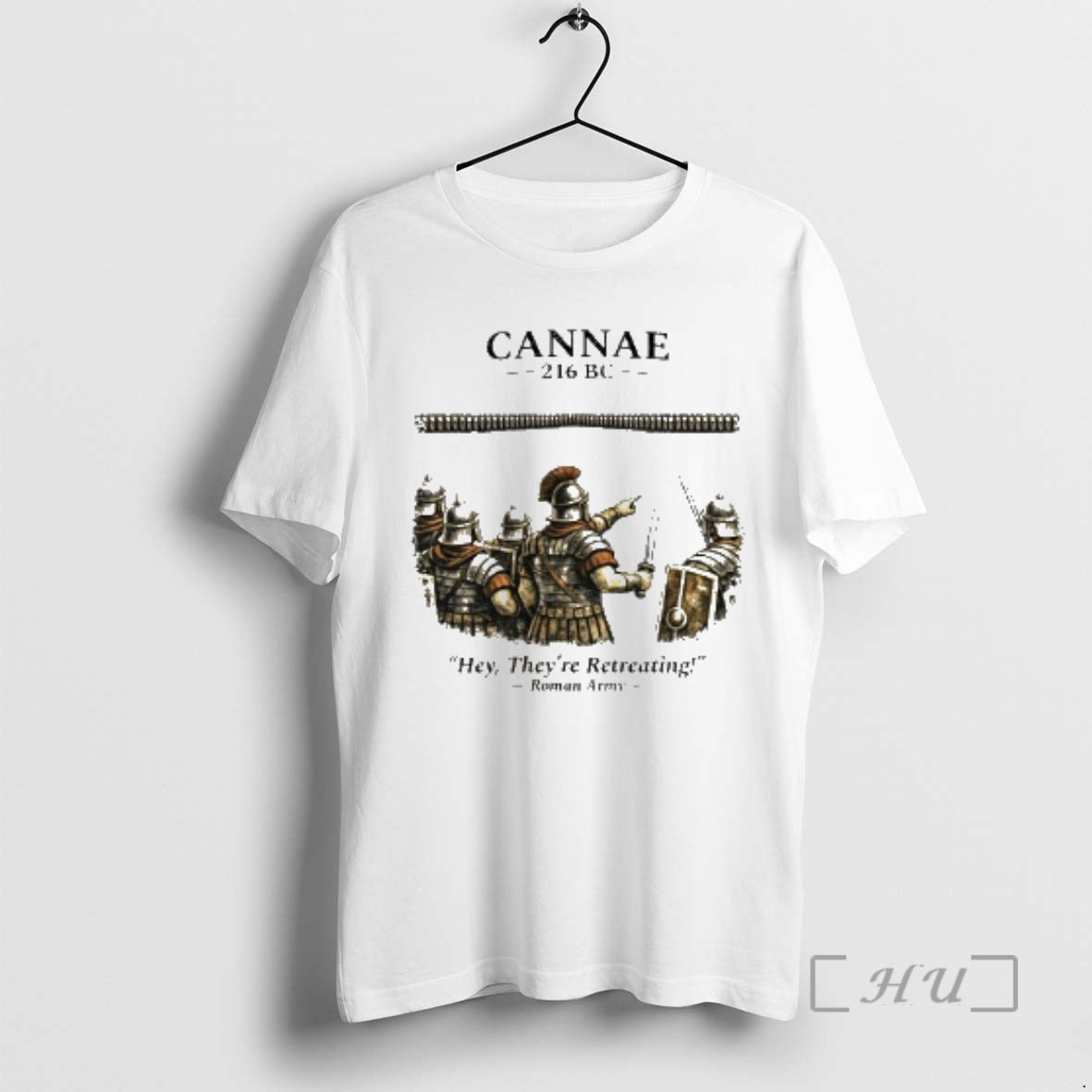 Officials Cannae 216 Bc Hey Theyre Retreating T-Shirts, Hoodie, Sweatshirt | PopFlextees.com