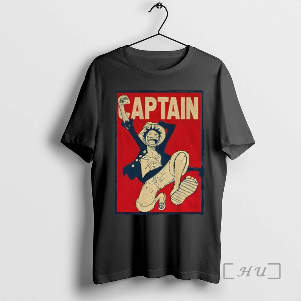 Officials Captain Monkey D Luffy Anime T-Shirts, Hoodie, Sweatshirt | PopFlextees.com