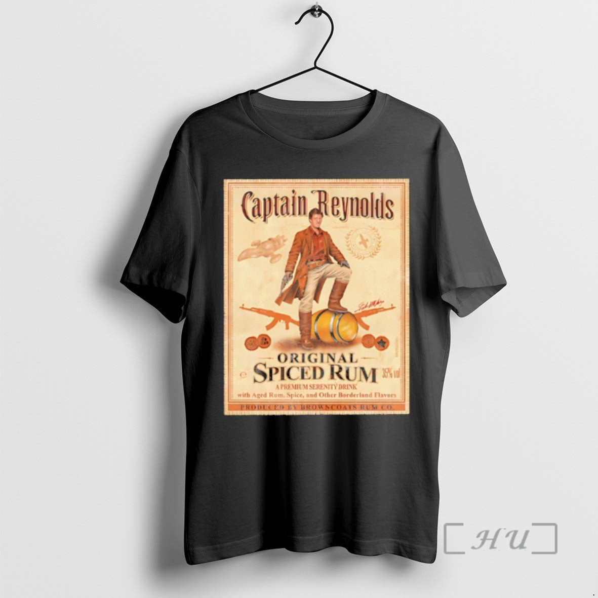 Officials Captain Reynolds Spiced Rum Browncoats Rum Co T-Shirts, Hoodie, Sweatshirt | PopFlextees.com