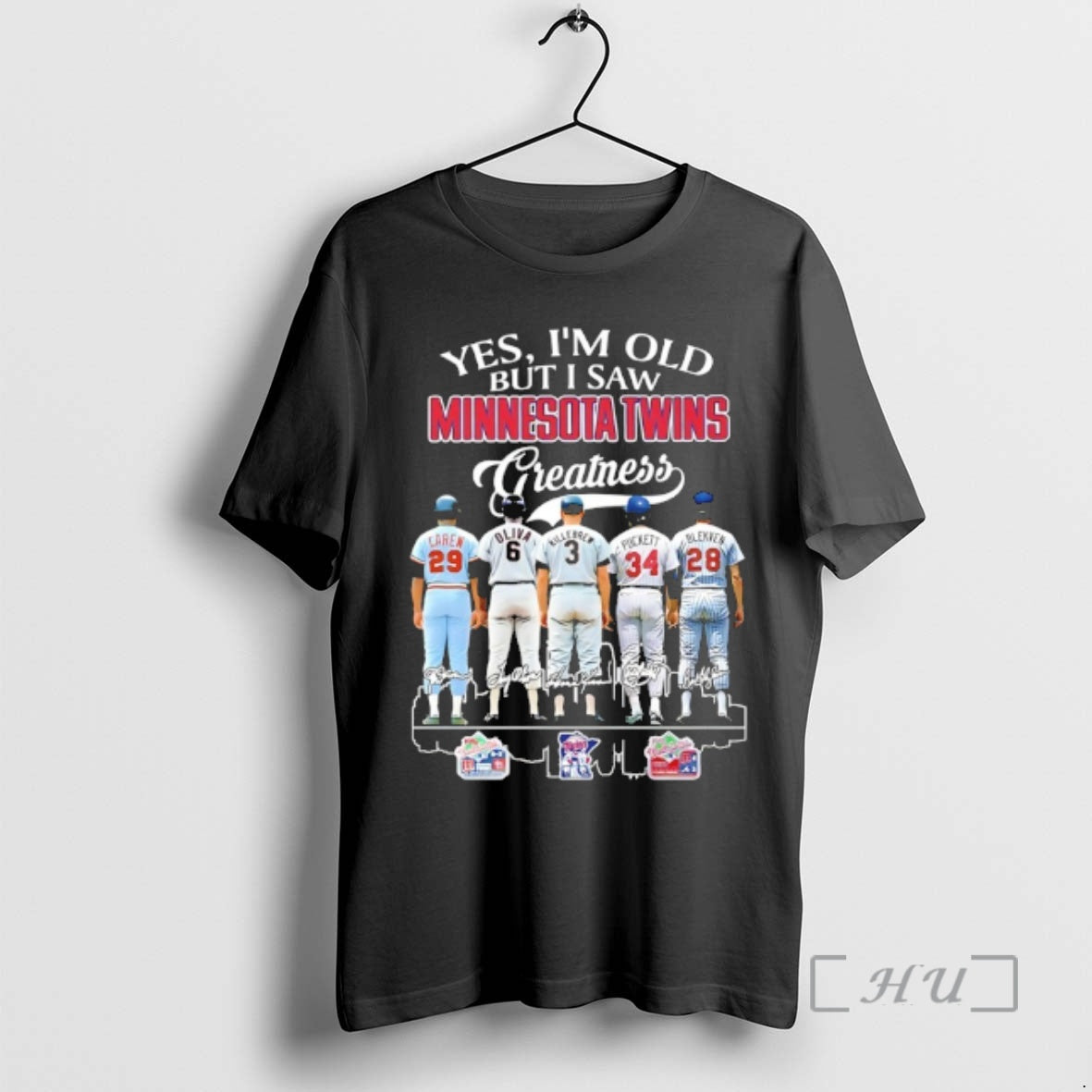 Officials Carew Oliva And Legends Yes Im Old But I Saw Minnesota Twins Greatness Skyline T-Shirts, Hoodie, Sweatshirt