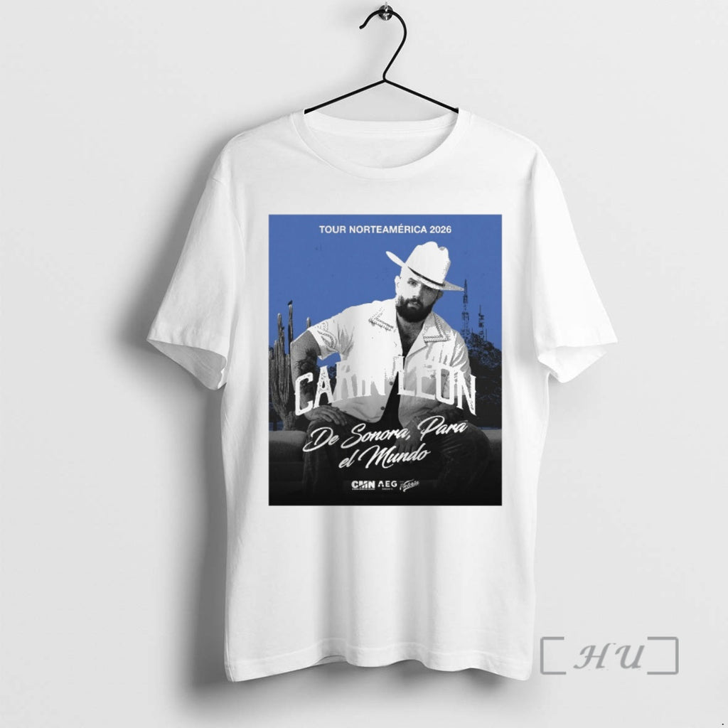 Officials Carin Leon New Tour 2026 De Sonora Para El Mundo Premium T Shirts Sweater Hoodie, Sweatshirt | PopFlextees.com