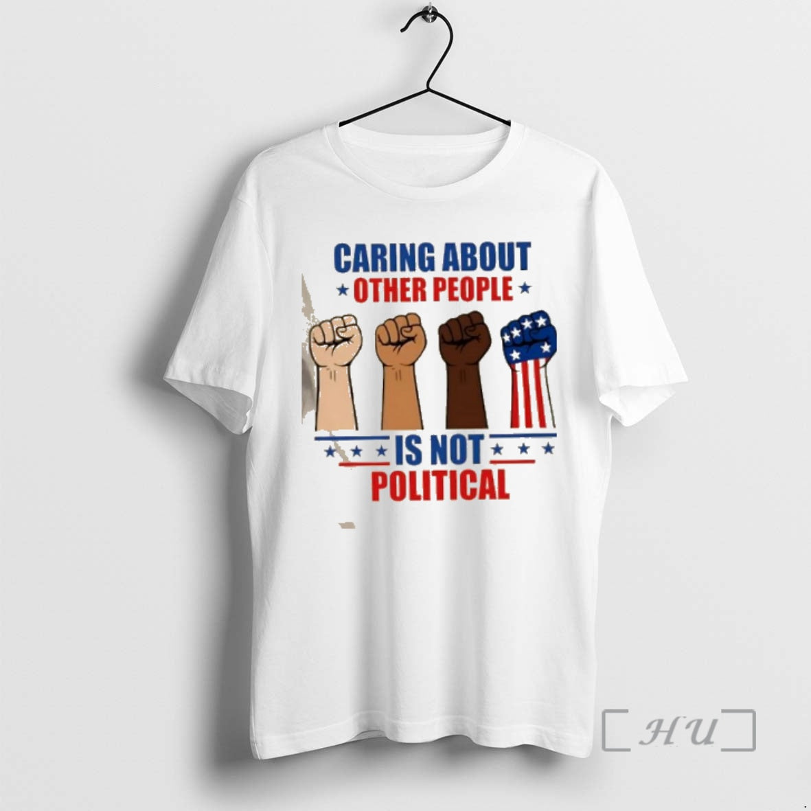 Officials Caring About Other People Is Not Political Fists T-Shirts, Hoodie, Sweatshirt | PopFlextees.com