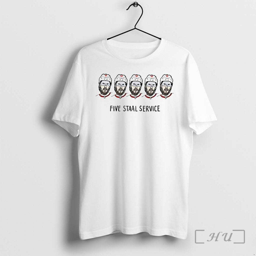 Officials Carolina Hurricanes Hockey Players Illustration Five Staal Service 2026
