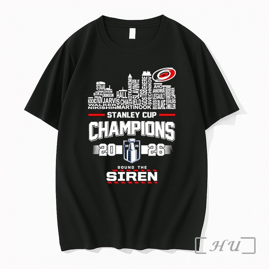 Officials Carolina Hurricanes Stanley Cup Champions Sound The Siren 2026