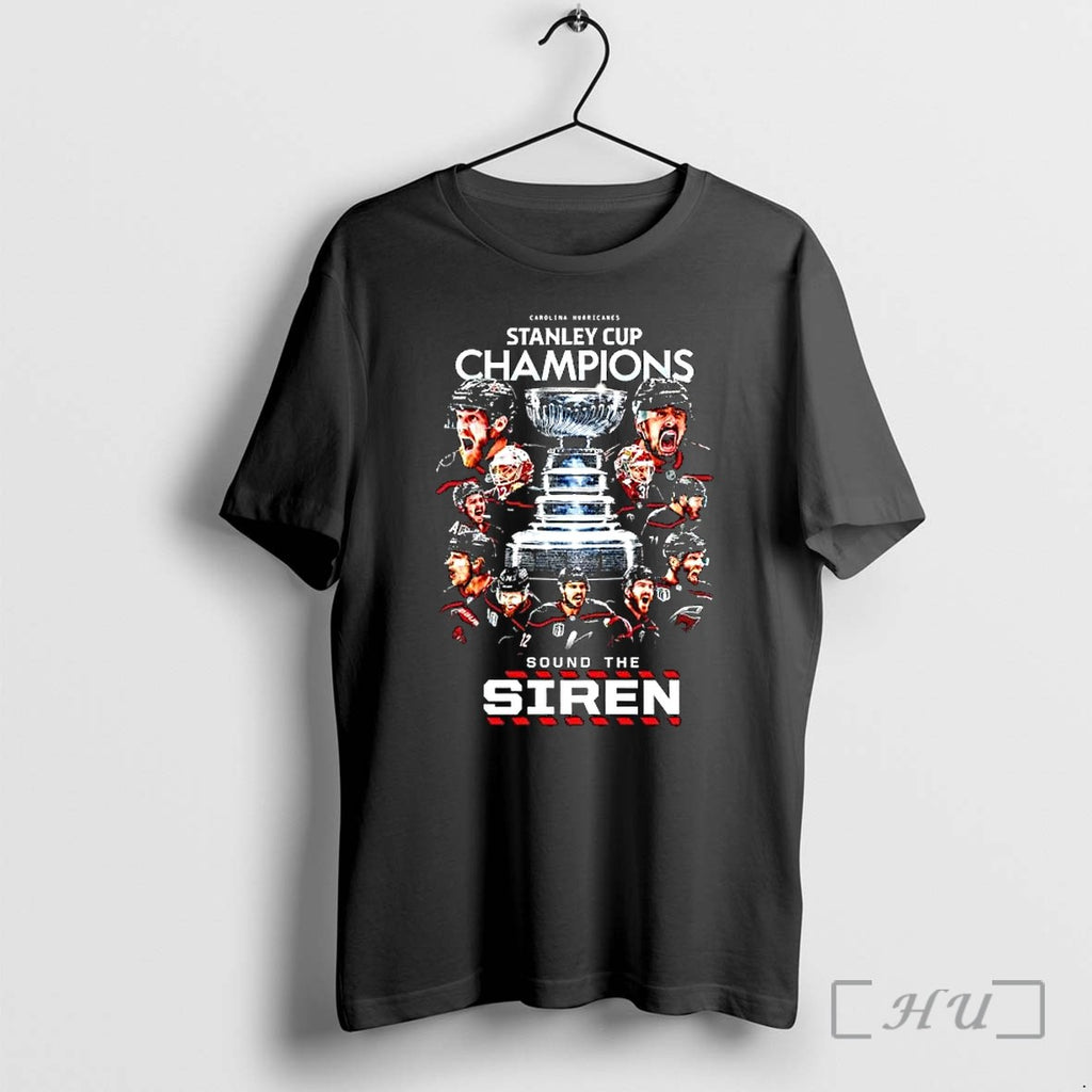 Officials Carolina Hurricanes Stanley Cup Champions Sound The Siren