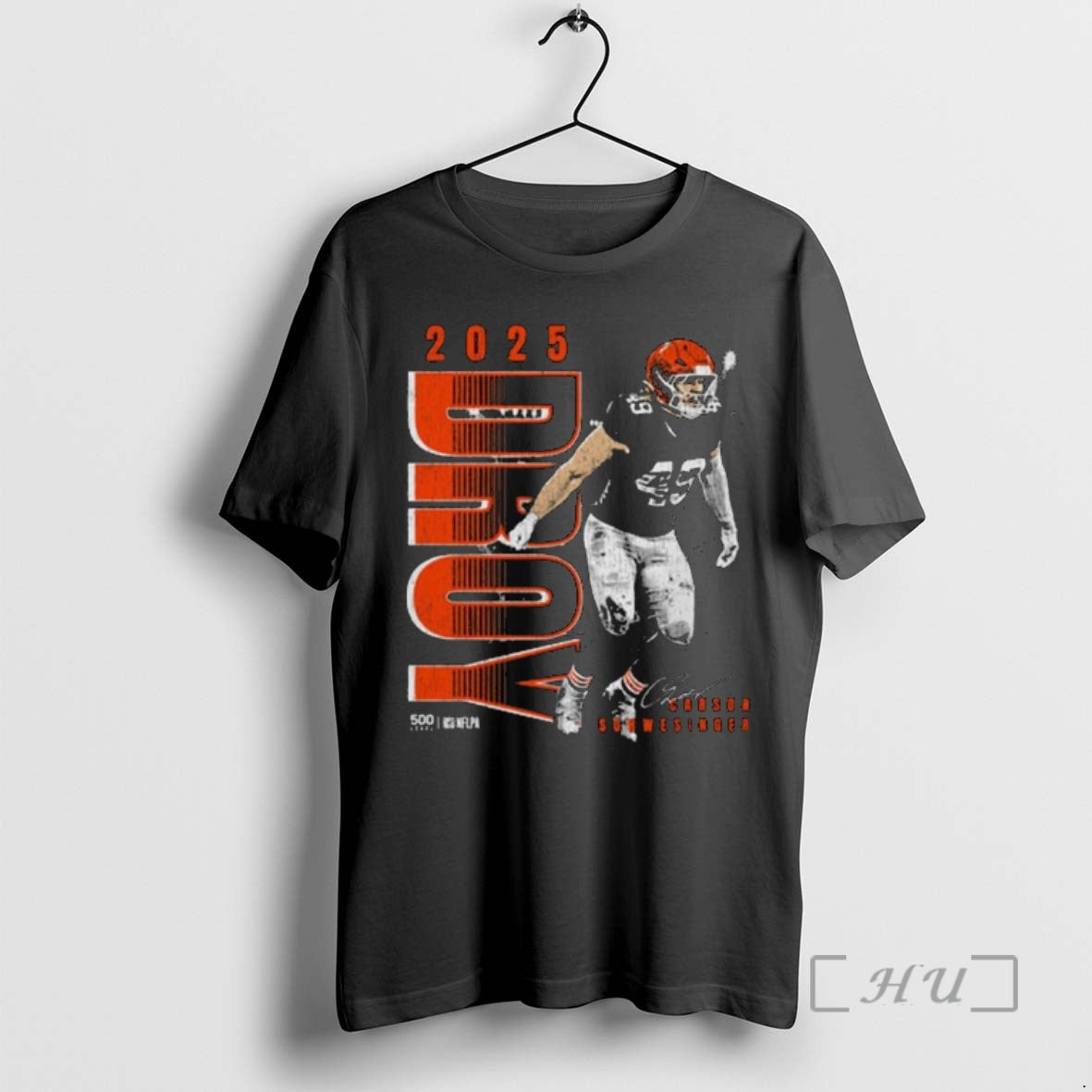 Officials Carson Schwesinger Cleveland 2025 Droy T-Shirts, Hoodie, Sweatshirt | PopFlextees.com
