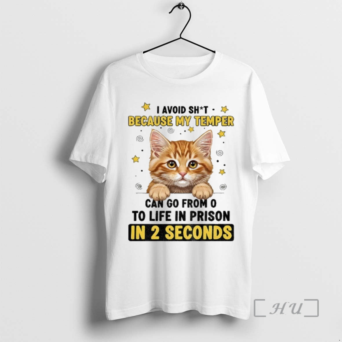 Officials Cat I Avoid Shit Because My Temper Can Go From O To Life In T-Shirts, Hoodie, Sweatshirt | PopFlextees.com
