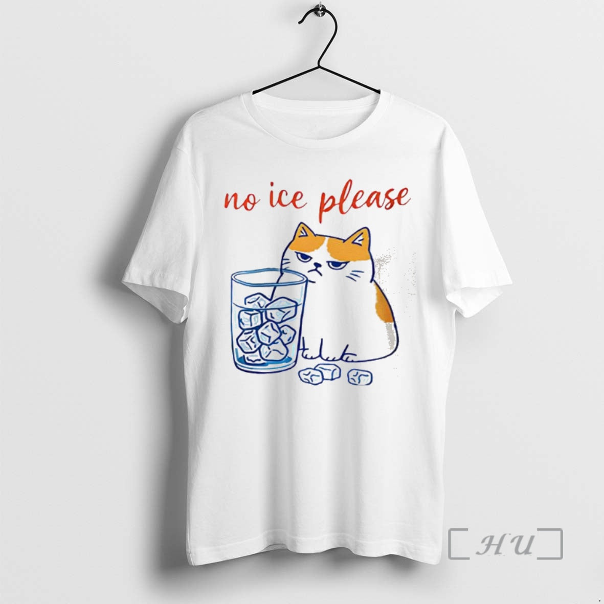 Officials Cat No Ice Please Caricature T-Shirts, Hoodie, Sweatshirt | PopFlextees.com