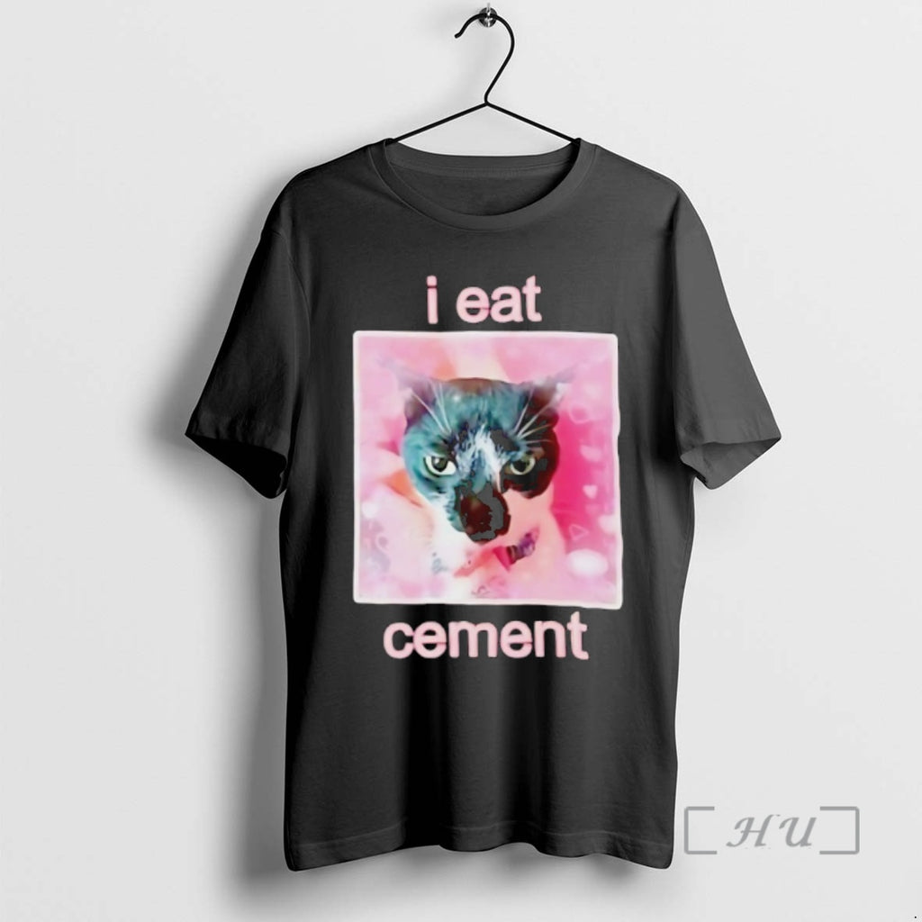 Officials Cat Funny I Eat Cement T-Shirts, Hoodie, Sweatshirt | PopFlextees.com