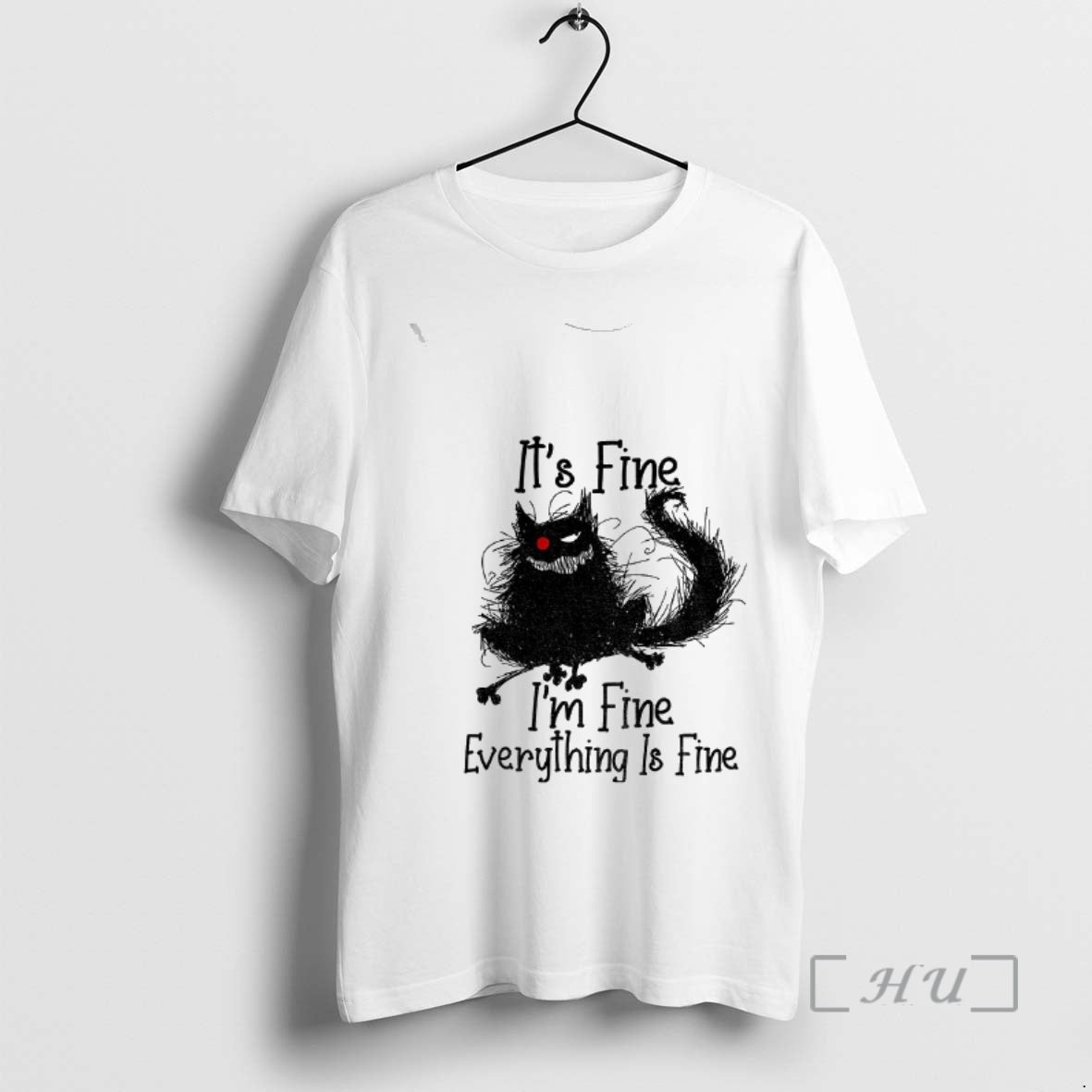 Officials Cat Its Fine Im Fine Everything Is Fine T-Shirts, Hoodie, Sweatshirt | PopFlextees.com