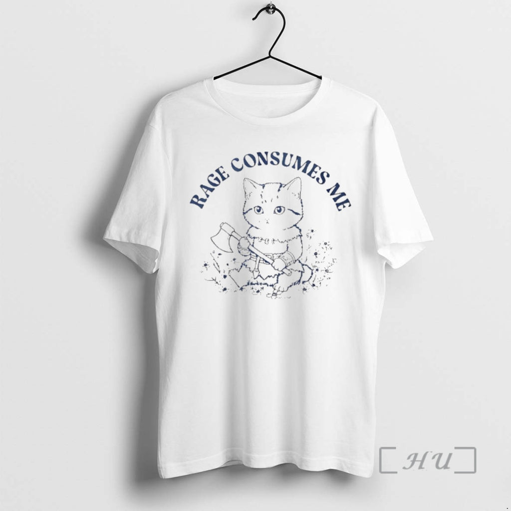 Officials Cat Rage Consumes Me T-Shirts, Hoodie, Sweatshirt | PopFlextees.com