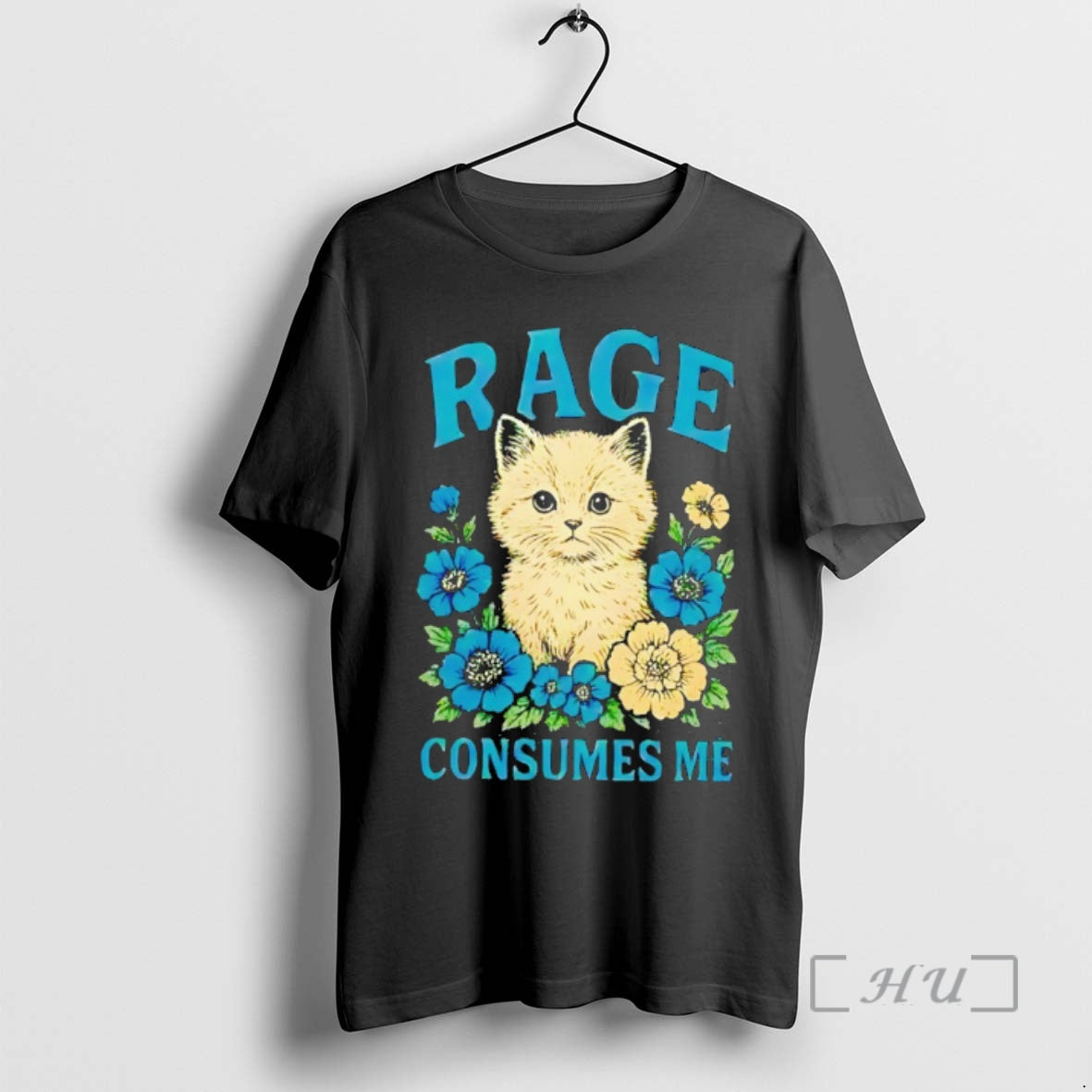 Officials Cat Rage Consumes Me Vintage T-Shirts, Hoodie, Sweatshirt | PopFlextees.com