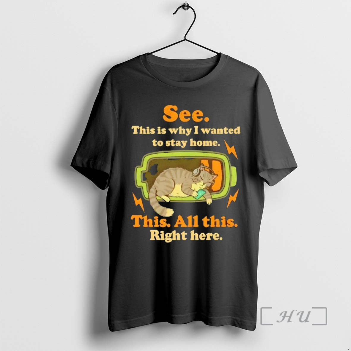 Officials Cat See This Is Why I Wanted To Stay Home This All This Right T-Shirts, Hoodie, Sweatshirt | PopFlextees.com
