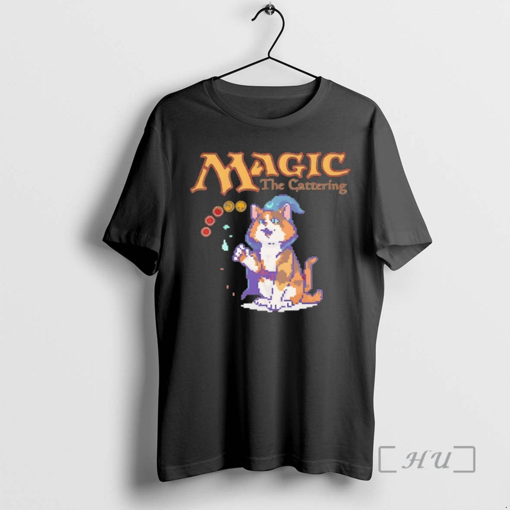 Officials Cat Wizard Magic The Cattering Cartoon T-Shirts, Hoodie, Sweatshirt | PopFlextees.com