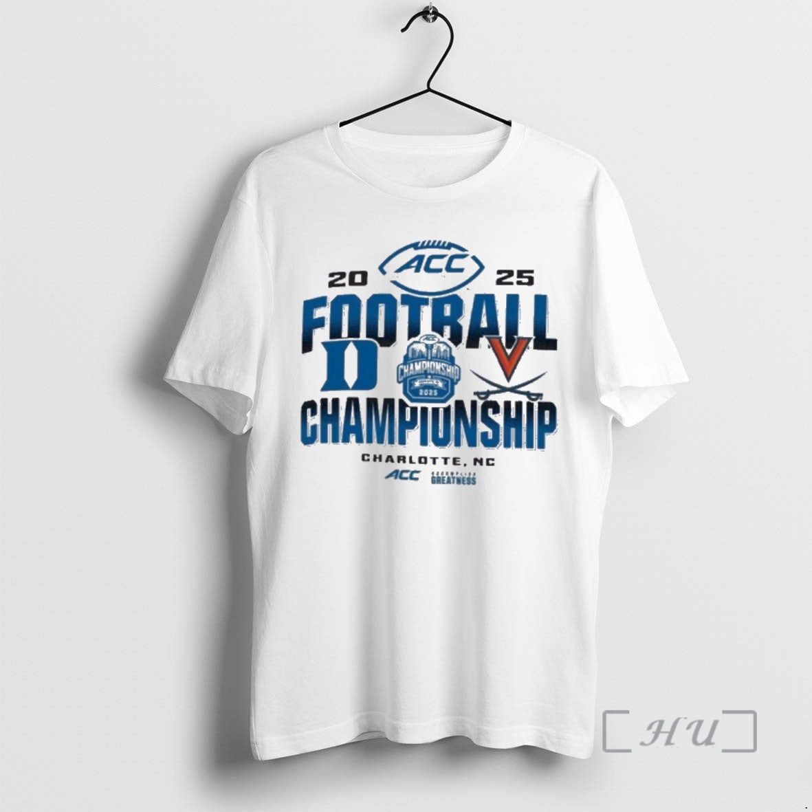 Officials Charlotte Nc 2025 Acc Football Championship Duke Vs Virginia T-Shirts, Hoodie, Sweatshirt | PopFlextees.com