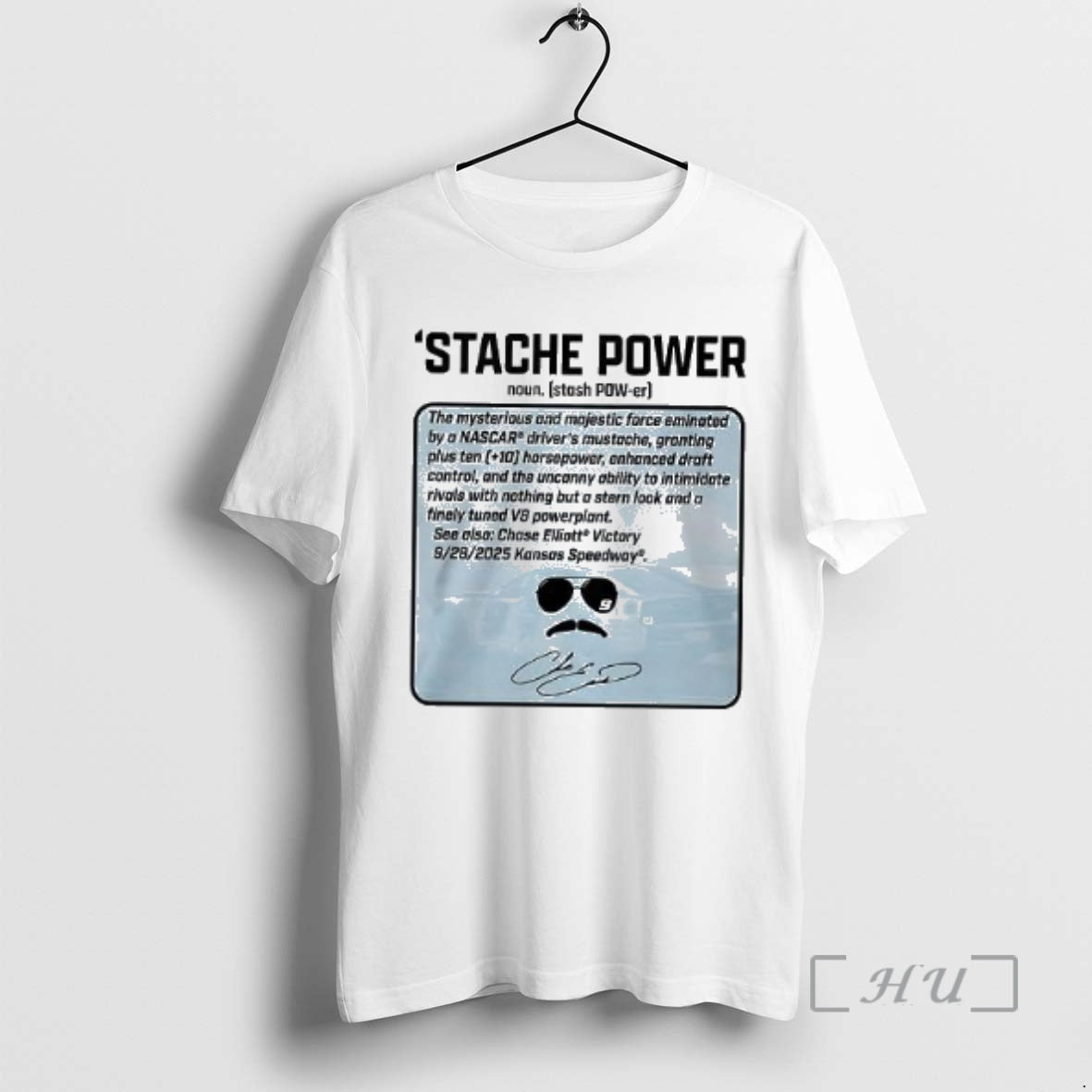 Officials Chase Elliott Thats Not Horsepower Stache Power Signature Woman T-Shirts, Hoodie, Sweatshirt | PopFlextees.com