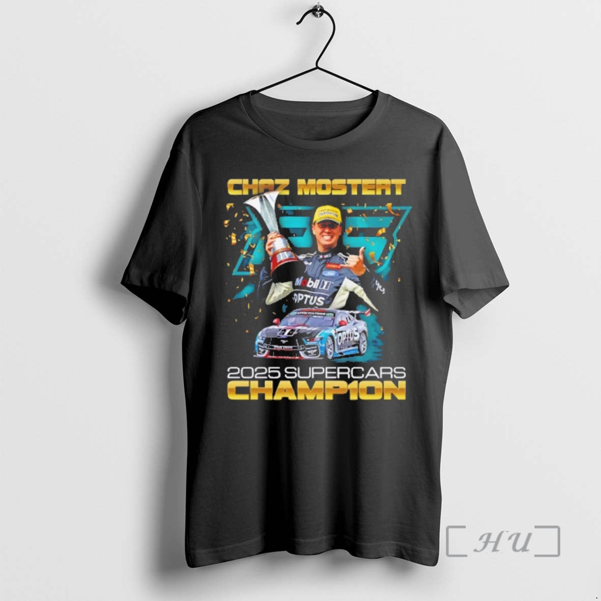 Officials Chaz Mostert 2025 Supercars Champions T-Shirts, Hoodie, Sweatshirt | PopFlextees.com