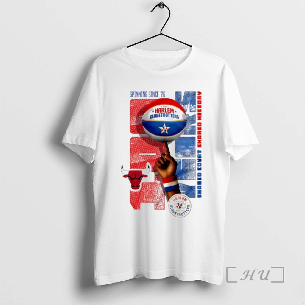 Officials Chicago Bulls X Harlem Globetrotters Spinning Since 26 T-Shirts, Hoodie, Sweatshirt