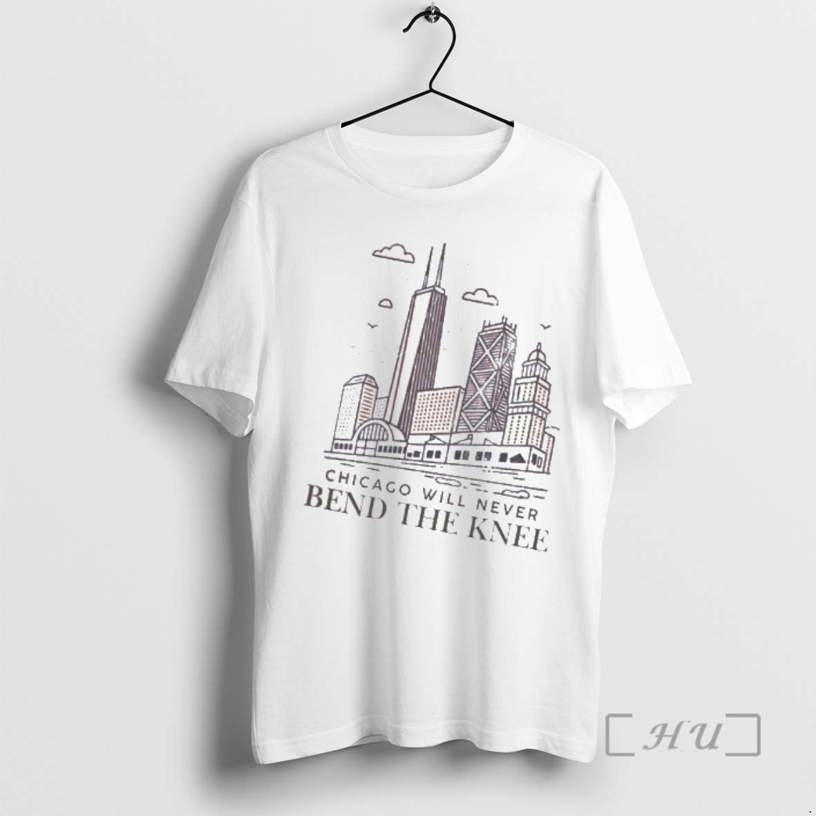 Officials Chicago City Will Never Bend The Knee T-Shirts, Hoodie, Sweatshirt | PopFlextees.com
