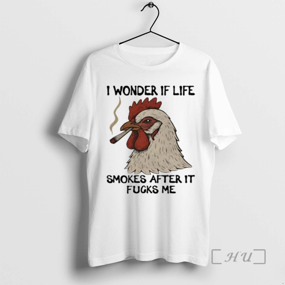 Officials Chicken I Wonder If Life Smokes After It Fucks Me Premium T Shirts Sweater Hoodie, Sweatshirt | PopFlextees.com