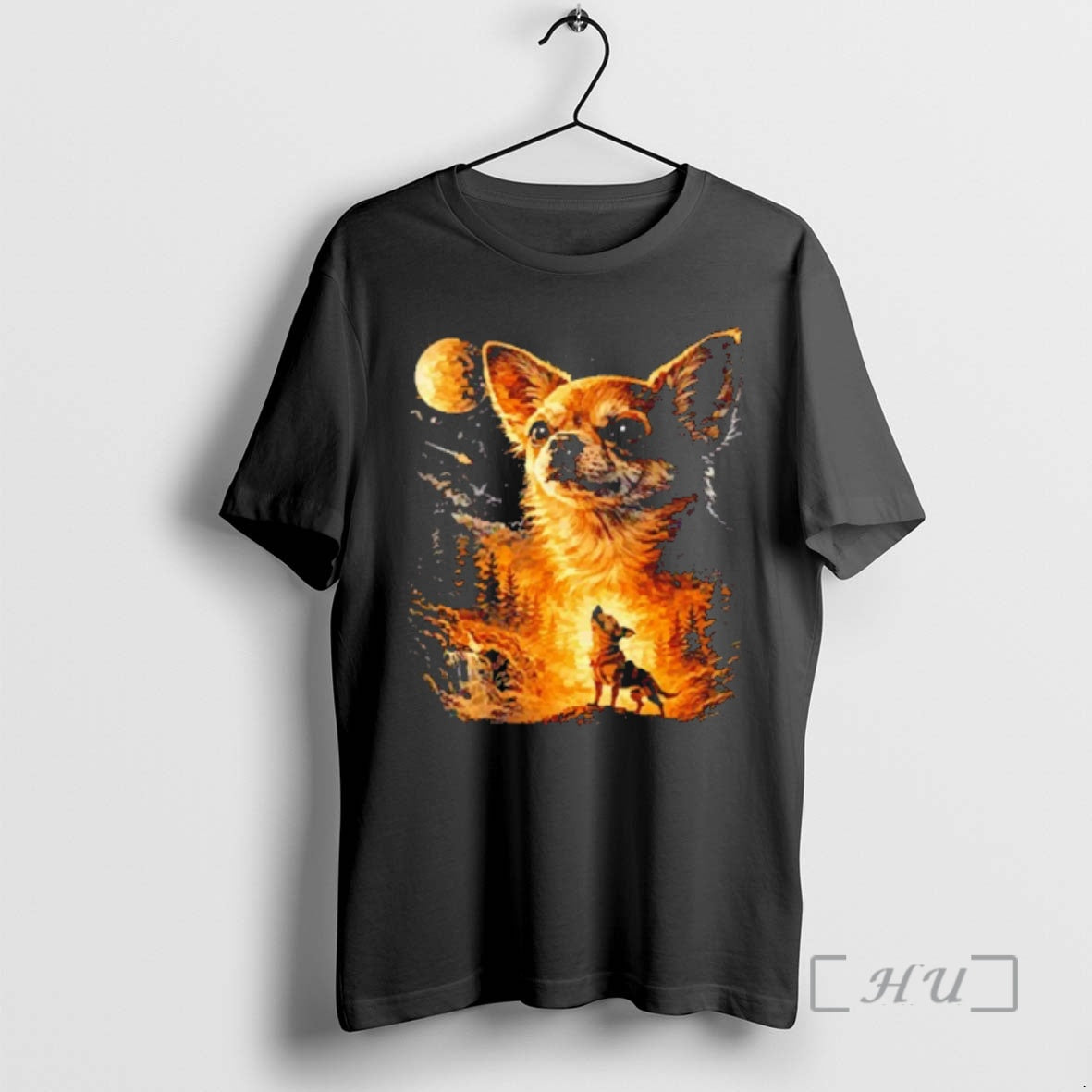 Officials Chihuahua Howling To The Moon T-Shirts, Hoodie, Sweatshirt | PopFlextees.com
