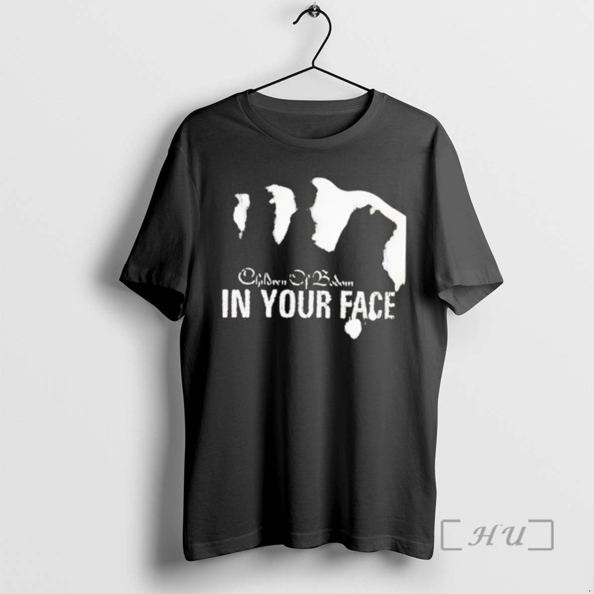 Officials Children Of Bodom In Your Face Merch T-Shirts, Hoodie, Sweatshirt | PopFlextees.com