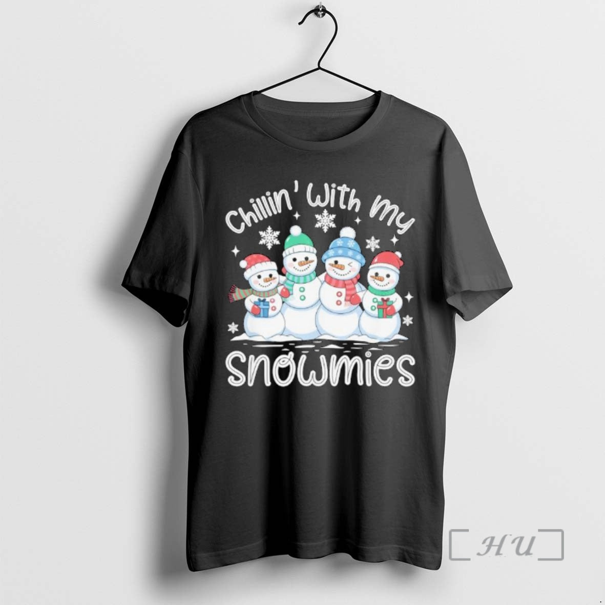 Officials Chillin With My Snowmies Funny Christmas Ornaments T-Shirts, Hoodie, Sweatshirt | PopFlextees.com