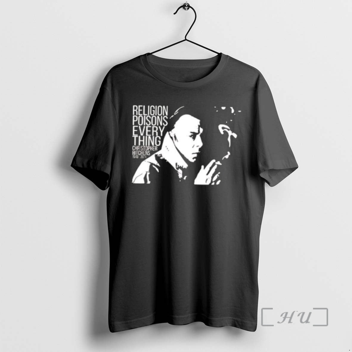 Officials Christopher Hitchens Relegion Poisons Everything T-Shirts, Hoodie, Sweatshirt | PopFlextees.com