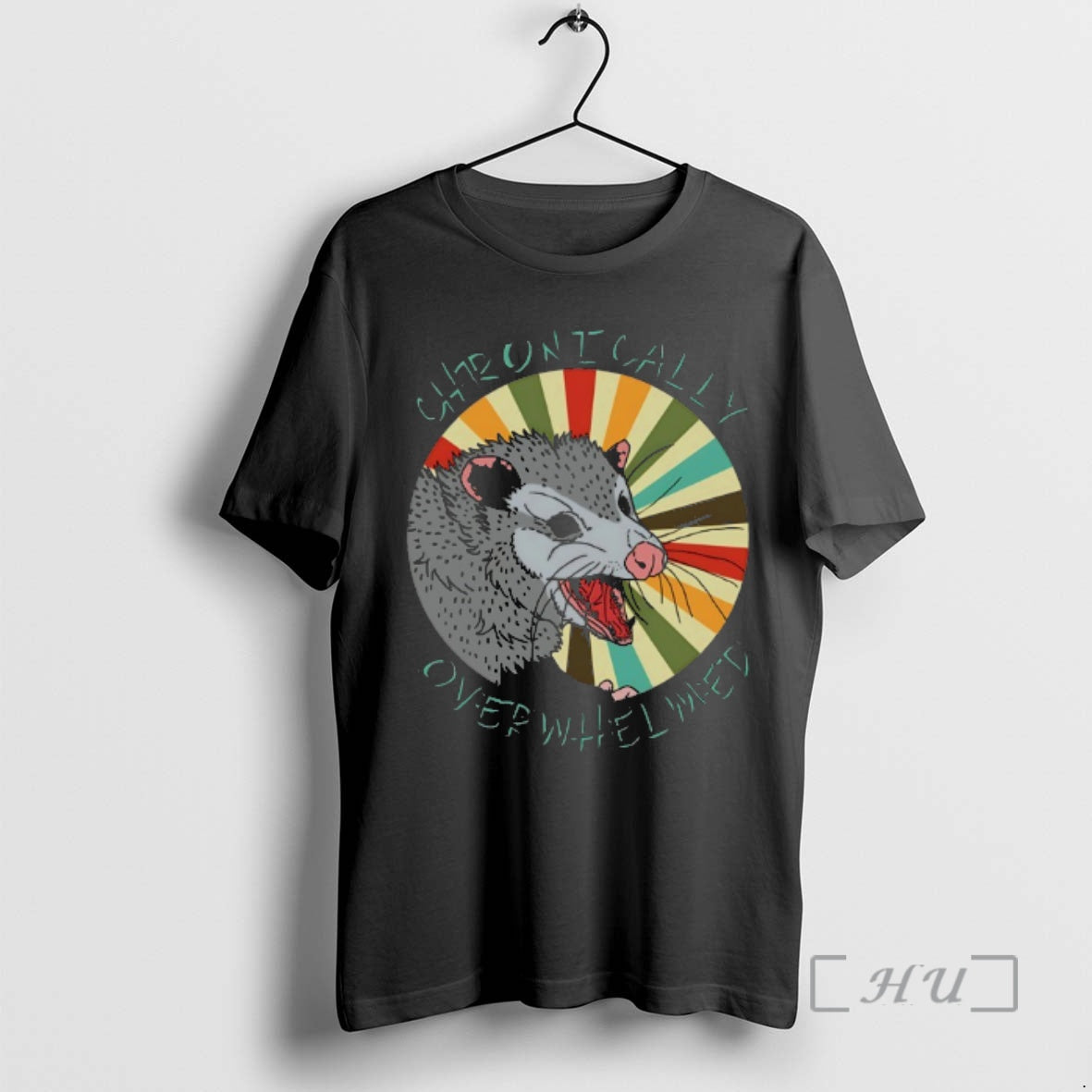 Officials Chronically Overwhelmed Possum Vintage T-Shirts, Hoodie, Sweatshirt | PopFlextees.com