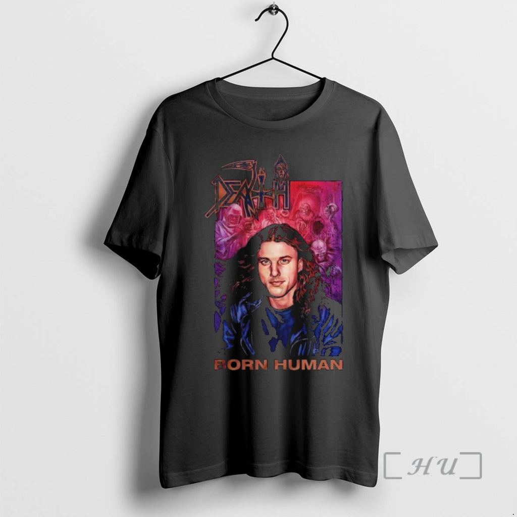 Officials Chuck Schuldiner Born Human The Life And Music Of Death Merch Death Premium T-Shirts, Hoodie, Sweatshirt