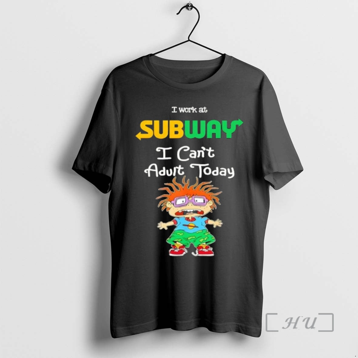 Officials Chuckie Finster I Work At Subway I Cant Adult Today Premium T Shirts Sweater Hoodie, Sweatshirt | PopFlextees.com