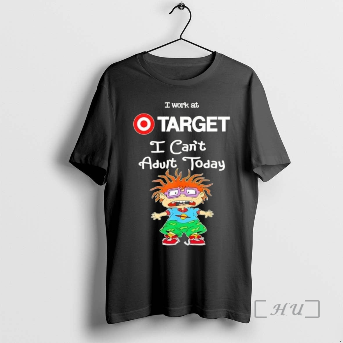 Officials Chuckie Finster I Work At Target I Cant Adult Today Premium T Shirts Sweater Hoodie, Sweatshirt | PopFlextees.com