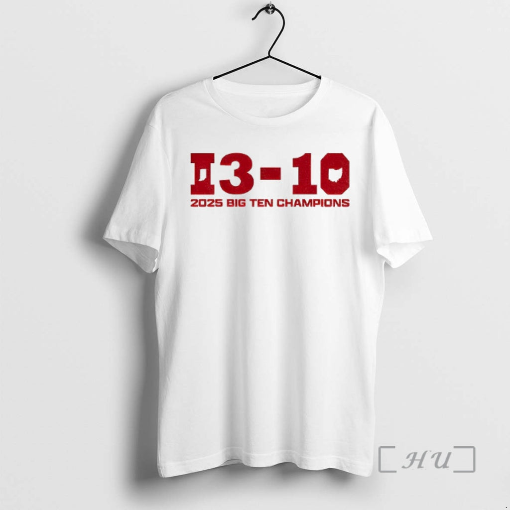 Officials Cig Ten Champs Indiana Hoosier Footbal 13 10 T-Shirts, Hoodie, Sweatshirt | PopFlextees.com