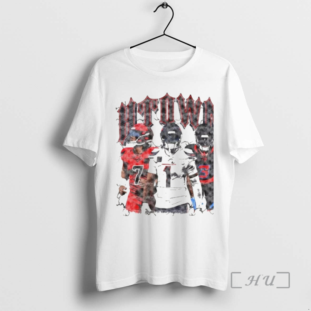 Officials Cj Diggs H Town Houston Football T-Shirts, Hoodie, Sweatshirt | PopFlextees.com
